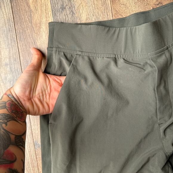 Athleta Trekkie Jogger Pants Women's Size 8 Green Athletic Training Fitness 5638 - Picture 4 of 12